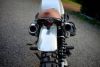 Hliníkový blatník styl Scrambler - šířka 115mm, délka 480mm